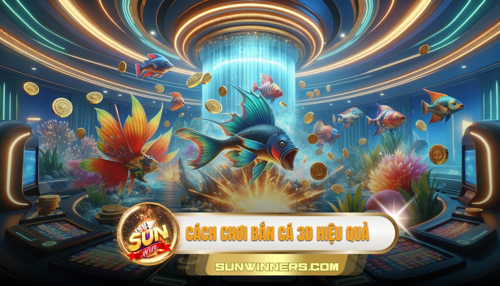 Cách chơi bắn cá 3D hiệu quả